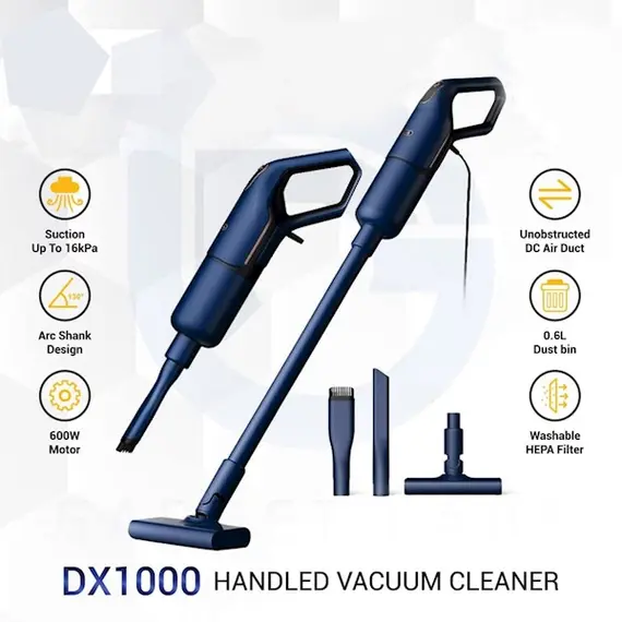 Vacuum cleaner deerma DX1000W Blue, 2 imageVacuum cleaner deerma DX1000W Blue, 2 imageVacuum cleaner deerma DX1000W Blue, 2 image
