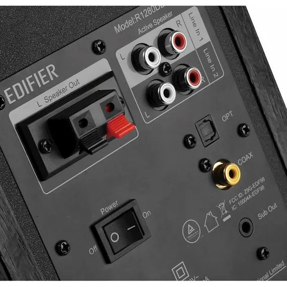 Studio Monitor Edifier R1280DBs Active 2.0 Bluetooth Bookshelf Speaker Set, Modern Design With Latest Technology, 42W RMS, Black, 4 imageStudio Monitor Edifier R1280DBs Active 2.0 Bluetooth Bookshelf Speaker Set, Modern Design With Latest Technology, 42W RMS, Black, 4 imageStudio Monitor Edifier R1280DBs Active 2.0 Bluetooth Bookshelf Speaker Set, Modern Design With Latest Technology, 42W RMS, Black, 4 image