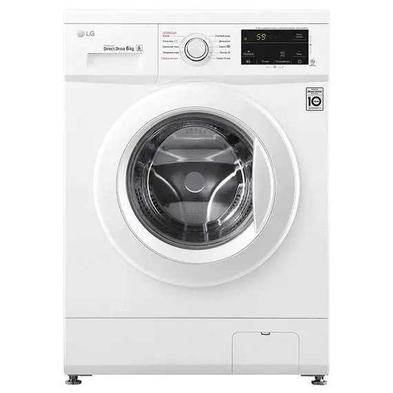Washing machine LG F-2J3NYL3W (1200RPM, 6KG)Washing machine LG F-2J3NYL3W (1200RPM, 6KG)Washing machine LG F-2J3NYL3W (1200RPM, 6KG)
