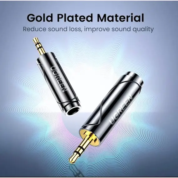 Audio Adapter UGREEN 80730 3.5mm to 6.35mm Audio Adapter, 4 imageAudio Adapter UGREEN 80730 3.5mm to 6.35mm Audio Adapter, 4 imageAudio Adapter UGREEN 80730 3.5mm to 6.35mm Audio Adapter, 4 image