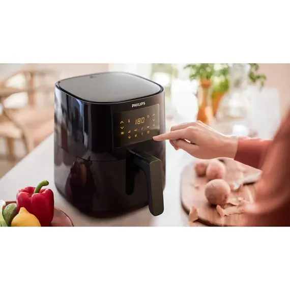 აეროგრილი Philips HD9252/90, 1400W, 4.1L, Air Fryer, Black, 4 imageაეროგრილი Philips HD9252/90, 1400W, 4.1L, Air Fryer, Black, 4 imageაეროგრილი Philips HD9252/90, 1400W, 4.1L, Air Fryer, Black, 4 image