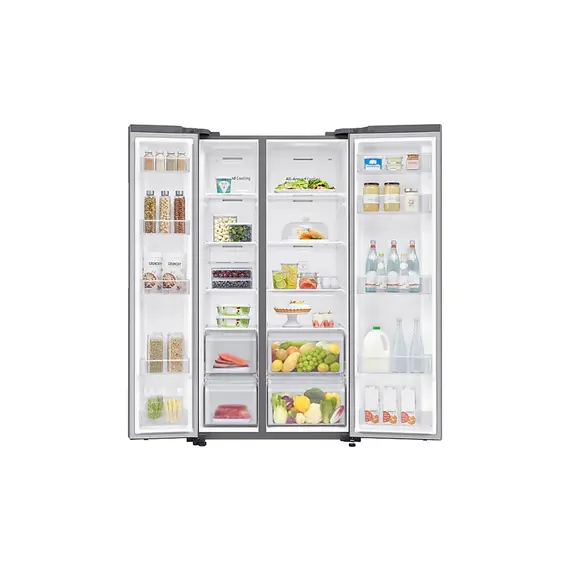 მაცივარი Samsung RS61R5001M9/WT (912* 1780* 716) Total Capacity 647 L, Brushed silver, 5 imageმაცივარი Samsung RS61R5001M9/WT (912* 1780* 716) Total Capacity 647 L, Brushed silver, 5 imageმაცივარი Samsung RS61R5001M9/WT (912* 1780* 716) Total Capacity 647 L, Brushed silver, 5 image