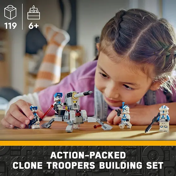 ლეგო LEGO Star Wars TM 501st Clone Troopers™ Battle Pack, 2 imageლეგო LEGO Star Wars TM 501st Clone Troopers™ Battle Pack, 2 imageლეგო LEGO Star Wars TM 501st Clone Troopers™ Battle Pack, 2 image