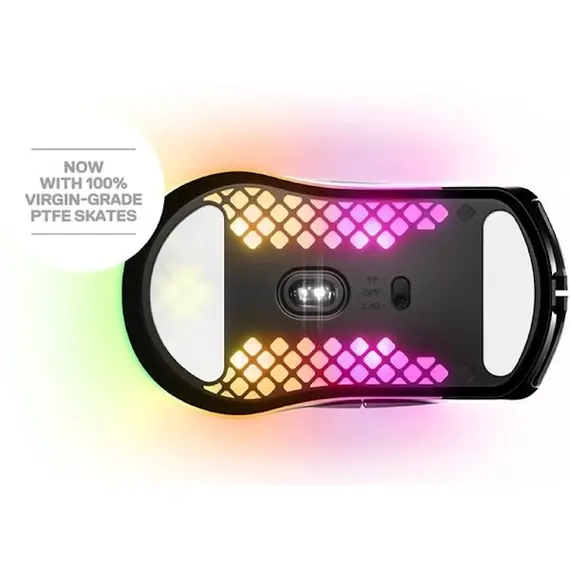 Mouse SteelSeries Aerox 3 Wireless (2022) Onyx Black, 4 imageMouse SteelSeries Aerox 3 Wireless (2022) Onyx Black, 4 imageMouse SteelSeries Aerox 3 Wireless (2022) Onyx Black, 4 image