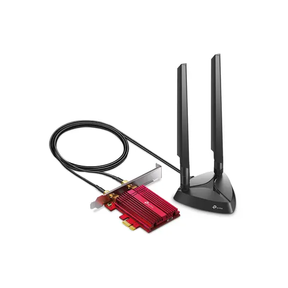 Wi-Fi adapter TP-link Archer TXE75E, AXE5400 Wi-Fi 6E Bluetooth 5.2 PCIe Adapter, 2 imageWi-Fi adapter TP-link Archer TXE75E, AXE5400 Wi-Fi 6E Bluetooth 5.2 PCIe Adapter, 2 imageWi-Fi adapter TP-link Archer TXE75E, AXE5400 Wi-Fi 6E Bluetooth 5.2 PCIe Adapter, 2 image