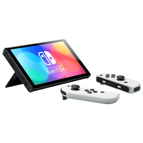 კონსოლი Nintendo Switch Console with OLED White, 4 imageკონსოლი Nintendo Switch Console with OLED White, 4 imageკონსოლი Nintendo Switch Console with OLED White, 4 image