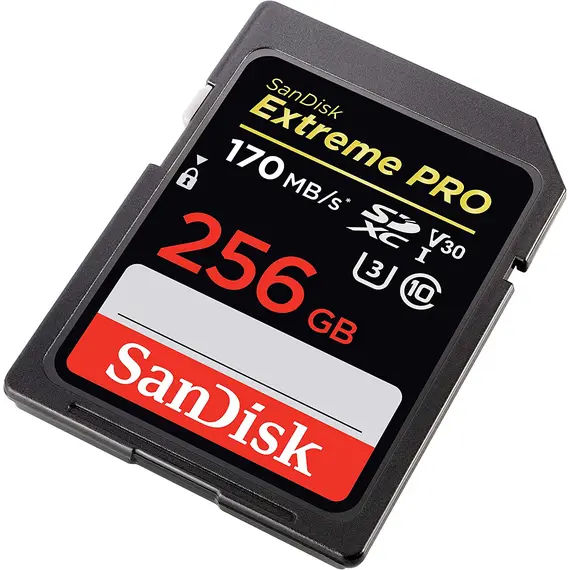 მეხსიერების ბარათი SanDisk 256GB Extreme PRO SD/XC UHS-I Card 200MB/S V30/4K Class 10 SDSDXXD-256G-GN4IN, 2 imageმეხსიერების ბარათი SanDisk 256GB Extreme PRO SD/XC UHS-I Card 200MB/S V30/4K Class 10 SDSDXXD-256G-GN4IN, 2 imageმეხსიერების ბარათი SanDisk 256GB Extreme PRO SD/XC UHS-I Card 200MB/S V30/4K Class 10 SDSDXXD-256G-GN4IN, 2 image