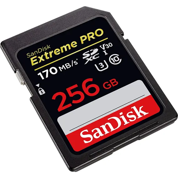 მეხსიერების ბარათი SanDisk 256GB Extreme PRO SD/XC UHS-I Card 200MB/S V30/4K Class 10 SDSDXXD-256G-GN4IN, 3 imageმეხსიერების ბარათი SanDisk 256GB Extreme PRO SD/XC UHS-I Card 200MB/S V30/4K Class 10 SDSDXXD-256G-GN4IN, 3 imageმეხსიერების ბარათი SanDisk 256GB Extreme PRO SD/XC UHS-I Card 200MB/S V30/4K Class 10 SDSDXXD-256G-GN4IN, 3 image