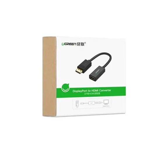 ადაპტერი UGREEN MM137 (40363) DisplayPort to HDMI Female Converter 4K*2K 25cm (Black), 8 imageადაპტერი UGREEN MM137 (40363) DisplayPort to HDMI Female Converter 4K*2K 25cm (Black), 8 imageადაპტერი UGREEN MM137 (40363) DisplayPort to HDMI Female Converter 4K*2K 25cm (Black), 8 image