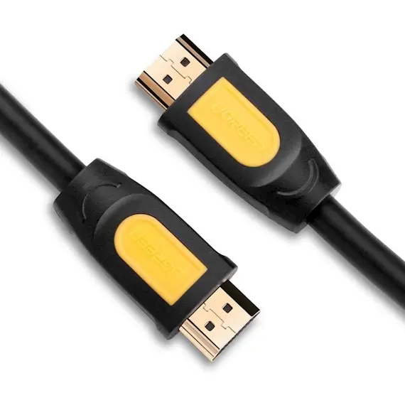 HDMI Cable UGREEN HD101 (10129) Round HDMI Cable 2m (Yellow / Black), 2 imageHDMI Cable UGREEN HD101 (10129) Round HDMI Cable 2m (Yellow / Black), 2 imageHDMI Cable UGREEN HD101 (10129) Round HDMI Cable 2m (Yellow / Black), 2 image