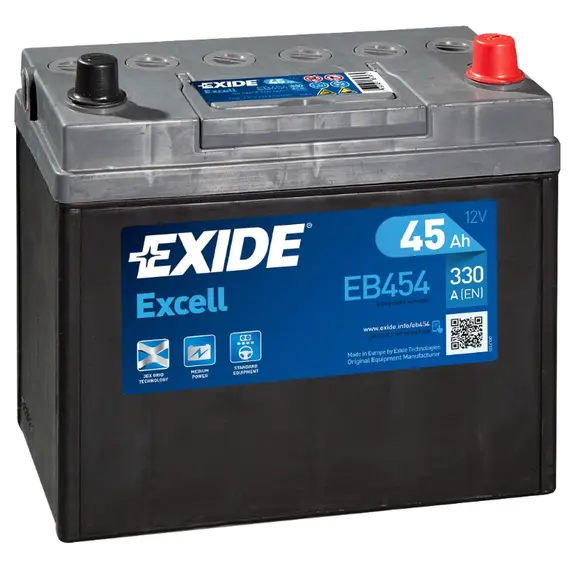 აკუმულატორი Exide EXCELL 45 ა*ს JI მარჯვაკუმულატორი Exide EXCELL 45 ა*ს JI მარჯვაკუმულატორი Exide EXCELL 45 ა*ს JI მარჯვ