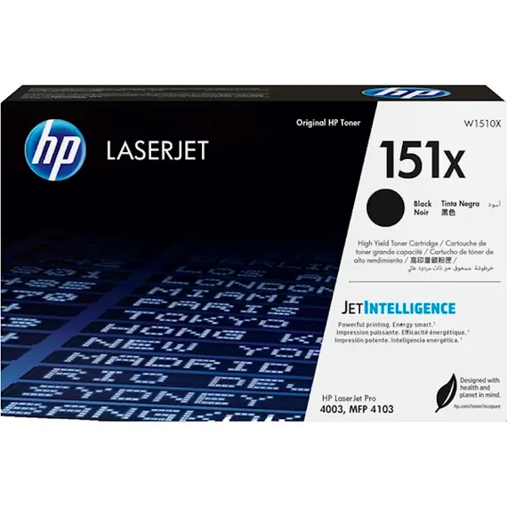 კარტრიჯი HP W1510X 151X, Toner Cartridge, 9700P, Blackკარტრიჯი HP W1510X 151X, Toner Cartridge, 9700P, Blackკარტრიჯი HP W1510X 151X, Toner Cartridge, 9700P, Black