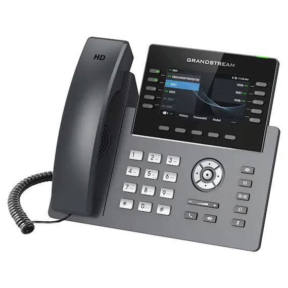 IP ტელეფონი Grandstream GRP2615 Carrier-Grade IP Phones 10  line keys 5 SIP accounts 40 Digital BLF, 2 imageIP ტელეფონი Grandstream GRP2615 Carrier-Grade IP Phones 10  line keys 5 SIP accounts 40 Digital BLF, 2 imageIP ტელეფონი Grandstream GRP2615 Carrier-Grade IP Phones 10  line keys 5 SIP accounts 40 Digital BLF, 2 image