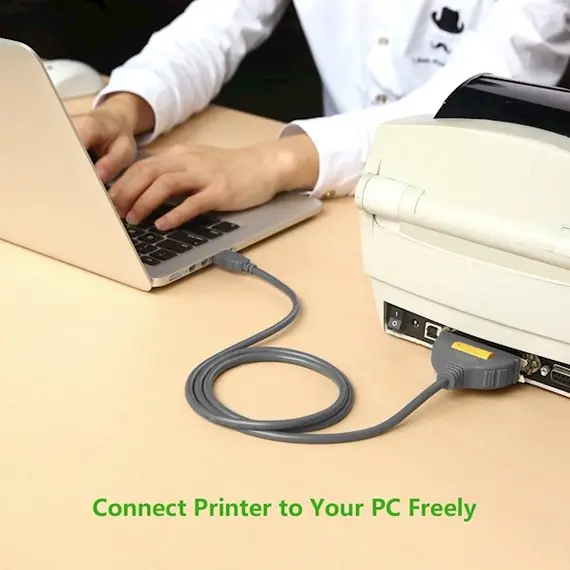 Printer Cable UGREEN CR124 (20225) USB to CN36 IEEE1284 Parallel Printer Cable 2m, 5 imagePrinter Cable UGREEN CR124 (20225) USB to CN36 IEEE1284 Parallel Printer Cable 2m, 5 imagePrinter Cable UGREEN CR124 (20225) USB to CN36 IEEE1284 Parallel Printer Cable 2m, 5 image