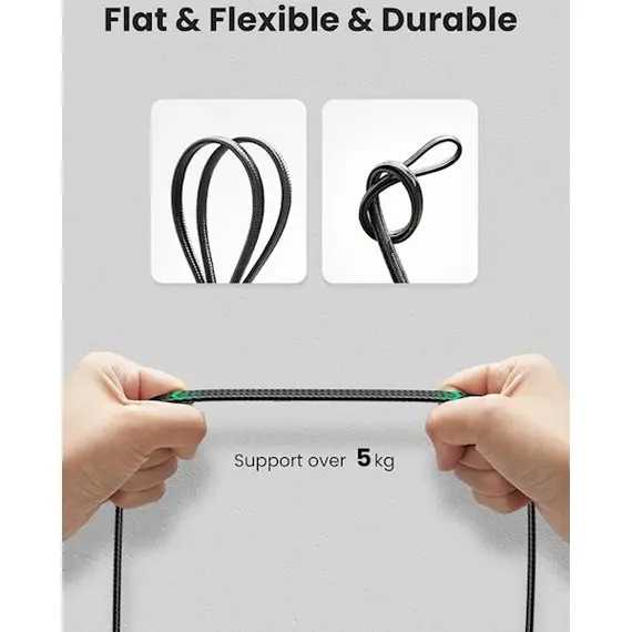 ქსელის კაბელი UGREEN NW189 (40167), CAT7 U/FTP, Lan Cable, 20m, Black, 4 imageქსელის კაბელი UGREEN NW189 (40167), CAT7 U/FTP, Lan Cable, 20m, Black, 4 imageქსელის კაბელი UGREEN NW189 (40167), CAT7 U/FTP, Lan Cable, 20m, Black, 4 image