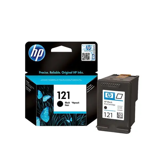 კარტრიჯი HP 121 Black Original Ink Cartridge, 2 imageკარტრიჯი HP 121 Black Original Ink Cartridge, 2 imageკარტრიჯი HP 121 Black Original Ink Cartridge, 2 image