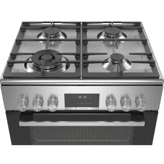 გაზქურა Bosch HXS59AI51Q, 4Gas, Oven, Stainless Steel, 2 imageგაზქურა Bosch HXS59AI51Q, 4Gas, Oven, Stainless Steel, 2 imageგაზქურა Bosch HXS59AI51Q, 4Gas, Oven, Stainless Steel, 2 image