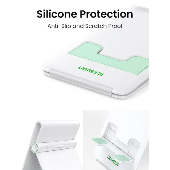 პლანშეტის დამჭერი UGREEN LP406 (30426), Desktop Tablet Stand, White, 5 imageპლანშეტის დამჭერი UGREEN LP406 (30426), Desktop Tablet Stand, White, 5 imageპლანშეტის დამჭერი UGREEN LP406 (30426), Desktop Tablet Stand, White, 5 image