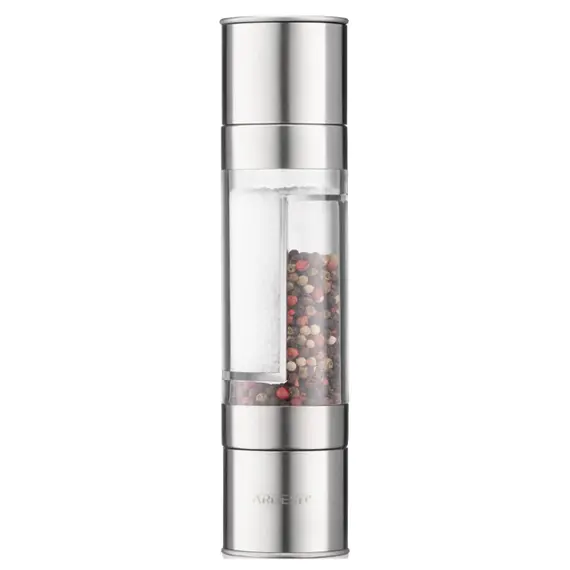 Salt and pepper mill Ardesto Salt and Pepper Mill 2 in 1 Gemini, acrylic, stainless steelSalt and pepper mill Ardesto Salt and Pepper Mill 2 in 1 Gemini, acrylic, stainless steelSalt and pepper mill Ardesto Salt and Pepper Mill 2 in 1 Gemini, acrylic, stainless steel