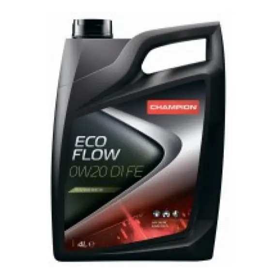 Oil CHAMPION ECO FLOW 0W20 D1-3 4LOil CHAMPION ECO FLOW 0W20 D1-3 4LOil CHAMPION ECO FLOW 0W20 D1-3 4L