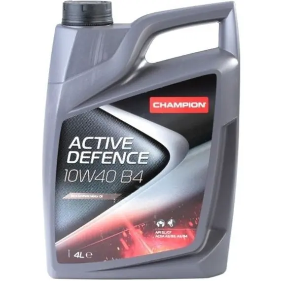 Oil CHAMPION ACT. DEF. 10W40 B4 4LOil CHAMPION ACT. DEF. 10W40 B4 4LOil CHAMPION ACT. DEF. 10W40 B4 4L
