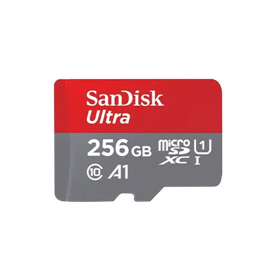 მეხსიერების ბარათი SanDisk 256GB Ultra MicroSD/HC UHS-I Card 150MB/S Class 10 /Adapter  SDSQUAC-256G-GN6MNმეხსიერების ბარათი SanDisk 256GB Ultra MicroSD/HC UHS-I Card 150MB/S Class 10 /Adapter  SDSQUAC-256G-GN6MNმეხსიერების ბარათი SanDisk 256GB Ultra MicroSD/HC UHS-I Card 150MB/S Class 10 /Adapter  SDSQUAC-256G-GN6MN