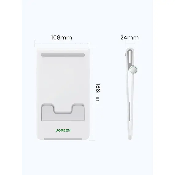 პლანშეტის დამჭერი UGREEN LP406 (30426), Desktop Tablet Stand, White, 2 imageპლანშეტის დამჭერი UGREEN LP406 (30426), Desktop Tablet Stand, White, 2 imageპლანშეტის დამჭერი UGREEN LP406 (30426), Desktop Tablet Stand, White, 2 image