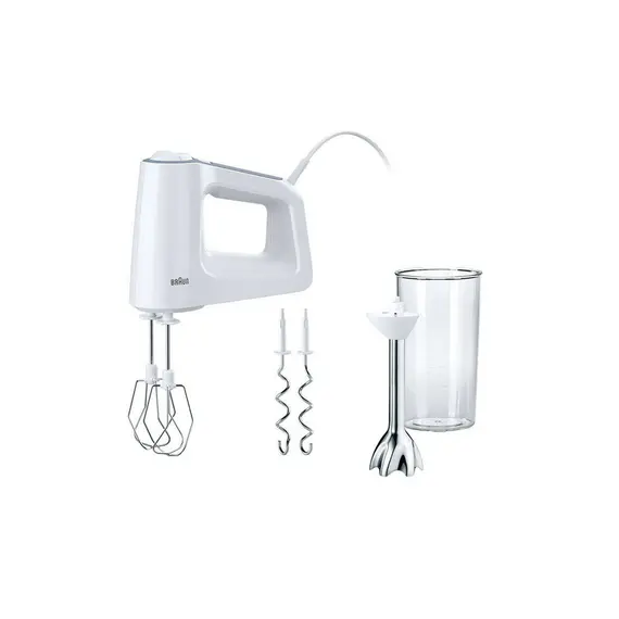 მიქსერი BRAUN HM3107WHმიქსერი BRAUN HM3107WHმიქსერი BRAUN HM3107WH