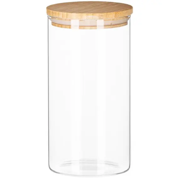 ქილა Ardesto Jar Fresh, 760 ml, round, glass, bambooქილა Ardesto Jar Fresh, 760 ml, round, glass, bambooქილა Ardesto Jar Fresh, 760 ml, round, glass, bamboo