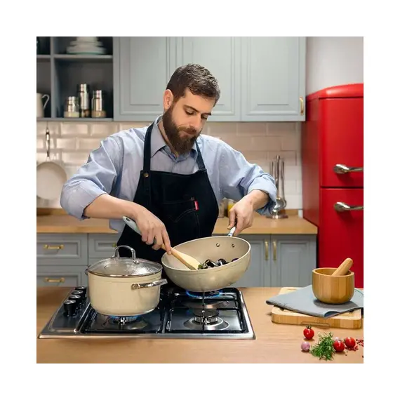 Pan Korkmaz A1273 Wok 24X6,5 cm / 2.5 Lt., 4 imagePan Korkmaz A1273 Wok 24X6,5 cm / 2.5 Lt., 4 imagePan Korkmaz A1273 Wok 24X6,5 cm / 2.5 Lt., 4 image