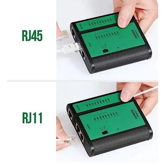 ქსელის ტესტერი UGREEN NW167 (10950), Cable Tester, Green, 3 imageქსელის ტესტერი UGREEN NW167 (10950), Cable Tester, Green, 3 imageქსელის ტესტერი UGREEN NW167 (10950), Cable Tester, Green, 3 image