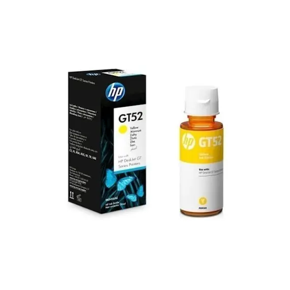 კარტრიჯი HP GT52 Yellow Original Ink Bottleკარტრიჯი HP GT52 Yellow Original Ink Bottleკარტრიჯი HP GT52 Yellow Original Ink Bottle