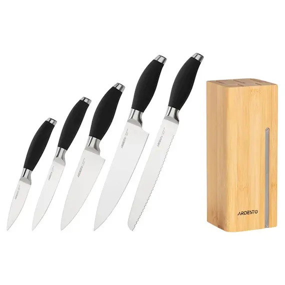 დანების ნაკრები Ardesto AR2106SB Knife set Ardesto Gemini, 4 imageდანების ნაკრები Ardesto AR2106SB Knife set Ardesto Gemini, 4 imageდანების ნაკრები Ardesto AR2106SB Knife set Ardesto Gemini, 4 image