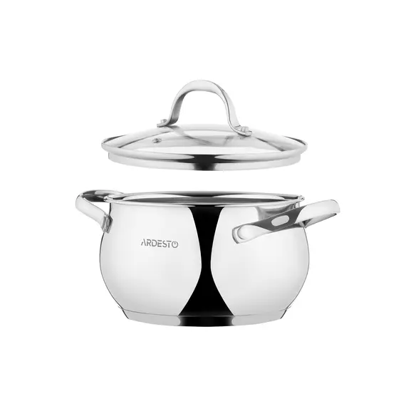 Ardesto Cookware set Gemini Vittoria, 6pcs, stainless steel, 2 imageArdesto Cookware set Gemini Vittoria, 6pcs, stainless steel, 2 imageArdesto Cookware set Gemini Vittoria, 6pcs, stainless steel, 2 image