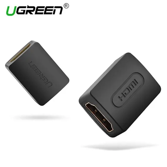 ადაპტერი UGREEN 20107 HDMI Female to Female Adapter (Black)ადაპტერი UGREEN 20107 HDMI Female to Female Adapter (Black)ადაპტერი UGREEN 20107 HDMI Female to Female Adapter (Black)