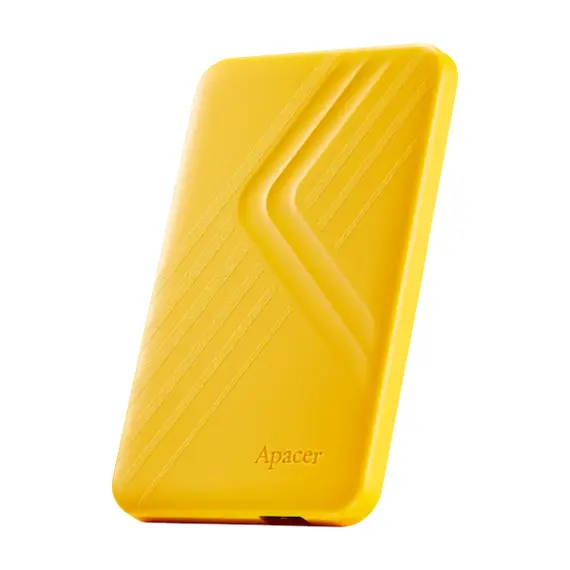 External hard drive Apacer 2.5 "USB 3.1 2TB AC236 Yellow, 3 imageExternal hard drive Apacer 2.5 "USB 3.1 2TB AC236 Yellow, 3 imageExternal hard drive Apacer 2.5 "USB 3.1 2TB AC236 Yellow, 3 image