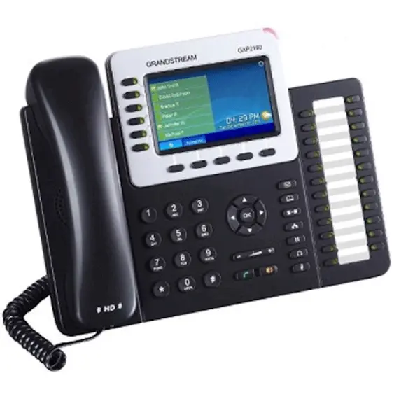 IP ტელეფონი Grandstream GXP2160 6-line Enterprise HD IP Phone 480x272 TFT color LCD 24+6 speed keys dual GigE, 2 imageIP ტელეფონი Grandstream GXP2160 6-line Enterprise HD IP Phone 480x272 TFT color LCD 24+6 speed keys dual GigE, 2 imageIP ტელეფონი Grandstream GXP2160 6-line Enterprise HD IP Phone 480x272 TFT color LCD 24+6 speed keys dual GigE, 2 image