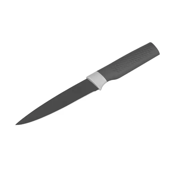 Kitchen knife ARDESTO Knife Black Mars, 22.8 cm, black, s / s, plastic, 2 imageKitchen knife ARDESTO Knife Black Mars, 22.8 cm, black, s / s, plastic, 2 imageKitchen knife ARDESTO Knife Black Mars, 22.8 cm, black, s / s, plastic, 2 image