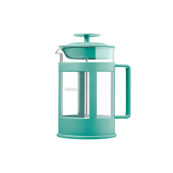 ჩაის დასაყენებელი ARDESTO French press Fresh, 800 ml, green, plastic, glassჩაის დასაყენებელი ARDESTO French press Fresh, 800 ml, green, plastic, glassჩაის დასაყენებელი ARDESTO French press Fresh, 800 ml, green, plastic, glass