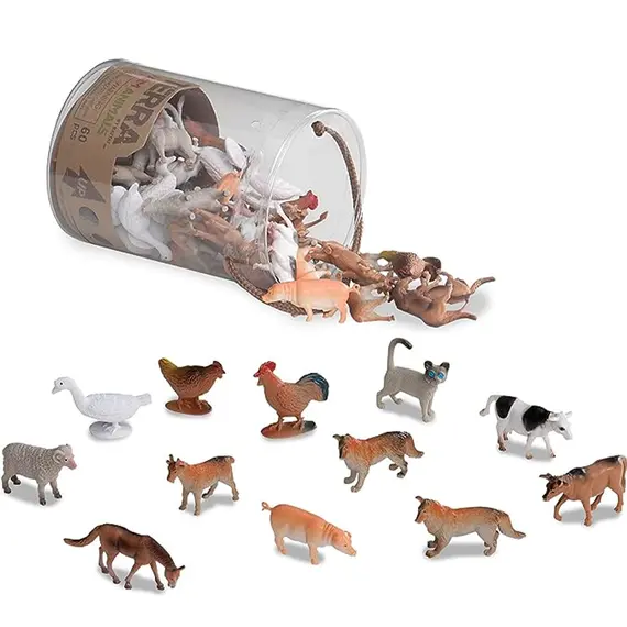 Terra FARM ANIMALS IN TUBE pet play setTerra FARM ANIMALS IN TUBE pet play setTerra FARM ANIMALS IN TUBE pet play set