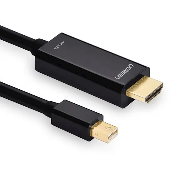 HDM cable UGREEN MD101 (20848) mini DP male to HDMI cable black / 1.5M Mini Display to HDMI, 3 imageHDM cable UGREEN MD101 (20848) mini DP male to HDMI cable black / 1.5M Mini Display to HDMI, 3 imageHDM cable UGREEN MD101 (20848) mini DP male to HDMI cable black / 1.5M Mini Display to HDMI, 3 image