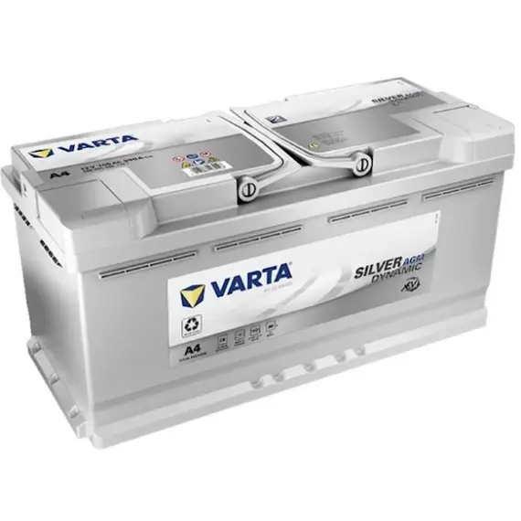 Accumulator VARTA SIL AGM A4 105 A*s R+Accumulator VARTA SIL AGM A4 105 A*s R+Accumulator VARTA SIL AGM A4 105 A*s R+