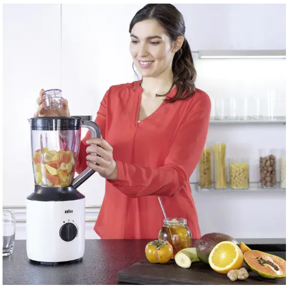 ბლენდერი BRAUN - JB3150WH, 5 imageბლენდერი BRAUN - JB3150WH, 5 imageბლენდერი BRAUN - JB3150WH, 5 image