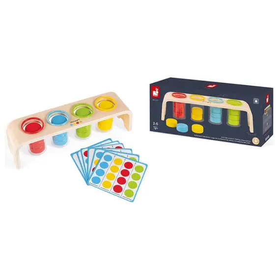 სამაგიდო თამაში Janod Sorting Colours Gameსამაგიდო თამაში Janod Sorting Colours Gameსამაგიდო თამაში Janod Sorting Colours Game