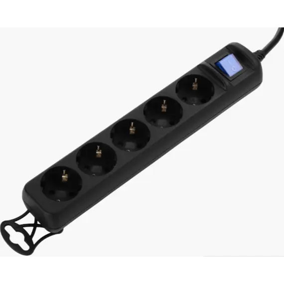 დენის დამაგრძელებელი 2E Power strip 5XSchuko switch 3G*1.5мм, 5м, black, 4 imageდენის დამაგრძელებელი 2E Power strip 5XSchuko switch 3G*1.5мм, 5м, black, 4 imageდენის დამაგრძელებელი 2E Power strip 5XSchuko switch 3G*1.5мм, 5м, black, 4 image