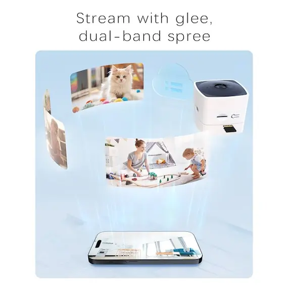 Video surveillance camera Blurams A12S FoldVue, Indoor Security Camera, White, 2 imageVideo surveillance camera Blurams A12S FoldVue, Indoor Security Camera, White, 2 imageVideo surveillance camera Blurams A12S FoldVue, Indoor Security Camera, White, 2 image