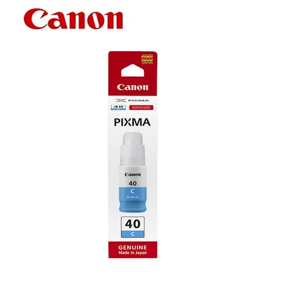 Cartridge Canon GI-40 Cyan 70ml for G6040, G5040, GM2040Cartridge Canon GI-40 Cyan 70ml for G6040, G5040, GM2040Cartridge Canon GI-40 Cyan 70ml for G6040, G5040, GM2040