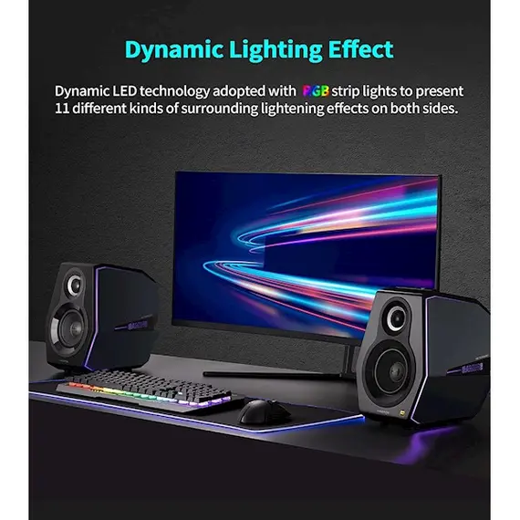 დინამიკი Edifier G5000, 88W, Bluetooth, AUX, USB, Speaker, Black, 8 imageდინამიკი Edifier G5000, 88W, Bluetooth, AUX, USB, Speaker, Black, 8 imageდინამიკი Edifier G5000, 88W, Bluetooth, AUX, USB, Speaker, Black, 8 image