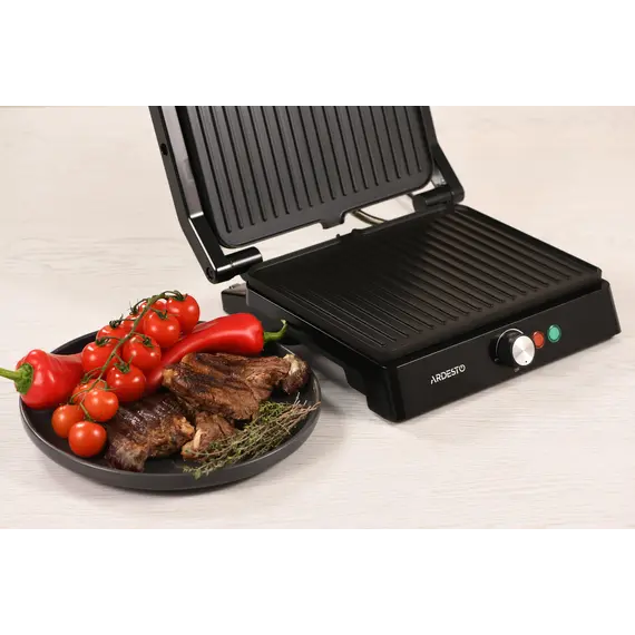 გრილ ტოსტერი Ardesto grill clamping, 1800W, 180° opening, metal, black-silver, 2 imageგრილ ტოსტერი Ardesto grill clamping, 1800W, 180° opening, metal, black-silver, 2 imageგრილ ტოსტერი Ardesto grill clamping, 1800W, 180° opening, metal, black-silver, 2 image