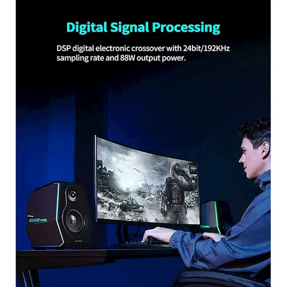 დინამიკი Edifier G5000, 88W, Bluetooth, AUX, USB, Speaker, Black, 5 imageდინამიკი Edifier G5000, 88W, Bluetooth, AUX, USB, Speaker, Black, 5 imageდინამიკი Edifier G5000, 88W, Bluetooth, AUX, USB, Speaker, Black, 5 image